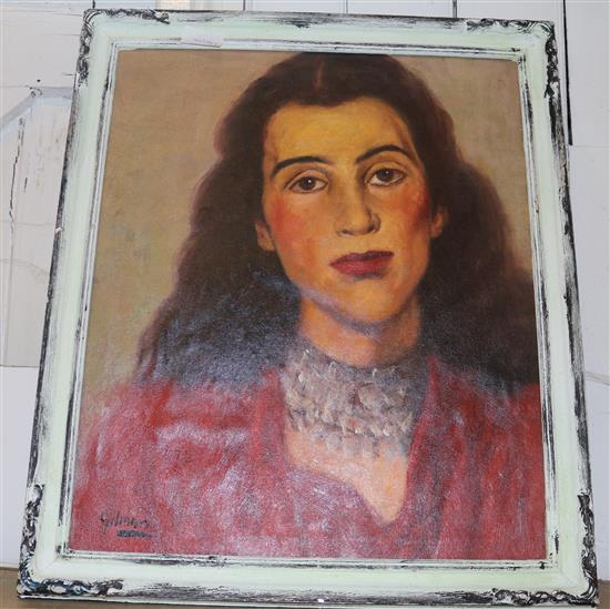 Portrait oil - lady